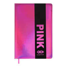 Щоденник шкільний PINK, В5, 48арк, тверд. обл., шт.шкіра/поролон, рожевий, TM ZiBi