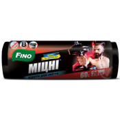 Пакети для сміття, 60л, 20шт, 60х70см, чорні, ТМ FINO (Мелочи Жизни)