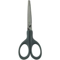 Ножиці офісні, 130мм, чорний, TM Buromax