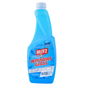 Засіб для скла, 500мл, (запаска) Crystal Aquablue, ТМ BLITZ