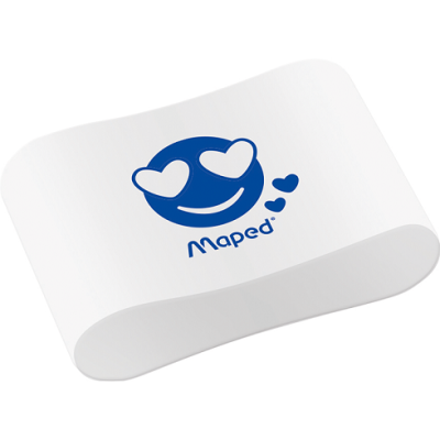 Ластик (гумка), 34х22х10мм, фігурний, з прінтом, асорті, дисплей, Essentials Soft, TM Maped