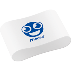 Ластик (гумка), 34х22х10мм, фігурний, з прінтом, асорті, дисплей, Essentials Soft, TM Maped