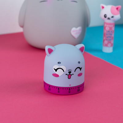 Таймер механічний, 60х60х67мм, Cat, TM Kite