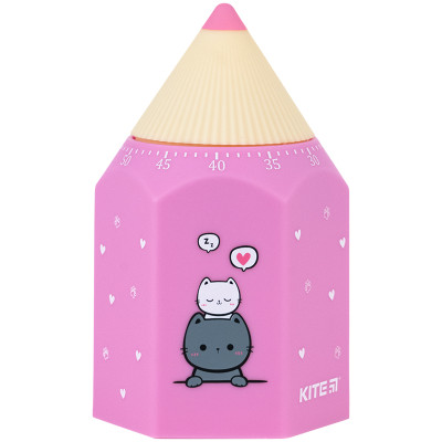 Таймер механічний, 68x59x112мм, Cute Cats, TM Kite