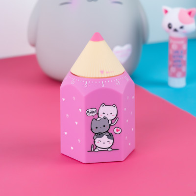 Таймер механічний, 68x59x112мм, Cute Cats, TM Kite