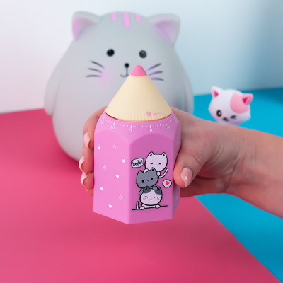 Таймер механічний, 68x59x112мм, Cute Cats, TM Kite