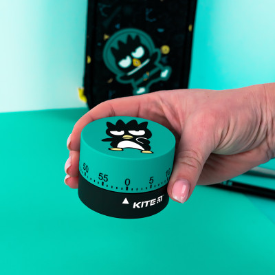 Таймер механічний, 63x63x45мм, Bad Badtz-Maru, TM Kite