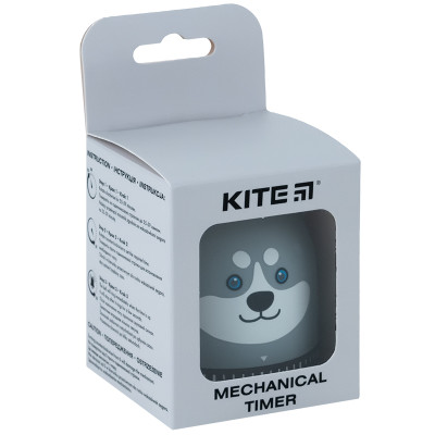 Таймер механічний, 60х60х67мм, Husky, TM Kite