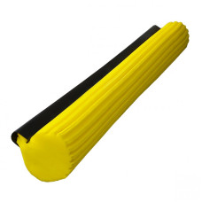 Запаска для швабри з віджимом МОП, 27см, жовта, Supermop, ТМ Мій Дім