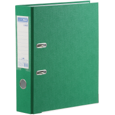 Папка-реєстратор, А4, 70мм, одностороння, зелений, Lux, TM Buromax