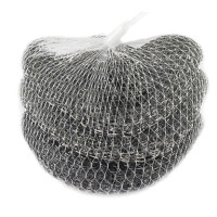 Шкребок для посуду, нерж.сталь, спіральний, 10г, 3шт/уп, ТМ Зручні дрібниці