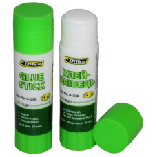 Клей олівець, 15г, PVA, TM 4Office