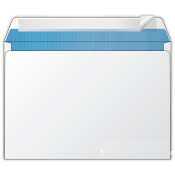 Конверт C5, 162х229мм, самоклеючий клапан, офсет, 80г/м2, з фоном 0+1, 50шт/уп