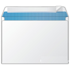 Конверт C5, 162х229мм, самоклеючий клапан, офсет, 80г/м2, з фоном 0+1, 50шт/уп