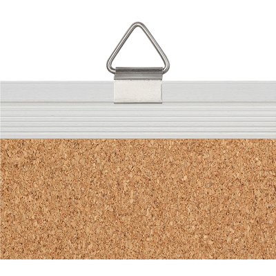 Дошка коркова, 120x90см, алюмінієва рамка, TM Buromax