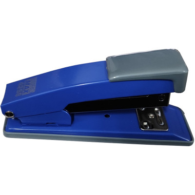 Степлер, №24/№26, 20арк, металевий, синій, 112х44х34мм, TM Buromax