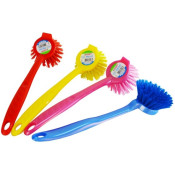 Щітка для миття посуду, пластикова, кругла, ТМ Zambak Plastik