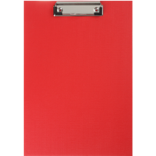 Кліпборд (планшет), А4, PVC, червоний, TM Buromax