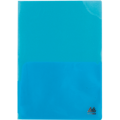 Папка-обкладинка, А4, для каталогів, пластикова, 170мкм, прозорна, асорті, TM Buromax