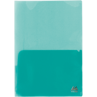 Папка-обкладинка, А4, для каталогів, пластикова, 170мкм, прозорна, асорті, TM Buromax