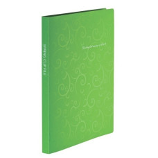 Папка-швидкозшивач, А4, з пружинним механізмом CLIP A, салатова, Barocco, TM Buromax