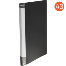 Папка з 20 файлами, А3, чорна, Professional, TM Buromax