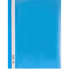 Швидкозшивач, А4, з прозорим верхом, PP, глянець, блакитний, TM Buromax