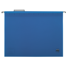 Файл підвісний, А4, з індексом, пластиковий, синій, TM Buromax