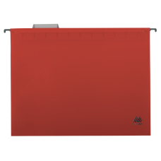 Файл підвісний, А4, з індексом, пластиковий, червоний, TM Buromax