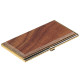 Футляр для візиток металевий, горіх, ТМ Bestar