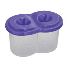 Стакан-непроливайка з двома отворами, фіолетовий, KIDS Line, TM ZiBi