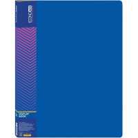 Папка з 20 файлами, А4, синя, TM Economix