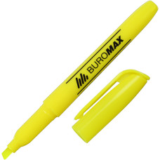 Маркер текстовий, лінія 2-4мм, жовтий, TM Buromax