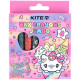 Крейда воскова Jumbo, 8 кольорів, Hello Kitty, TM Kite