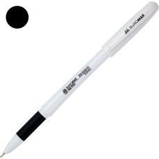 Ручка гелева, лінія 0.5мм, чорна, Symphony, TM Buromax