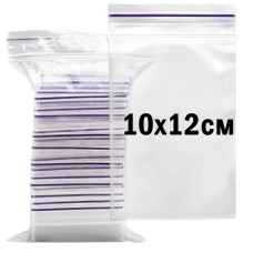 Пакет-струна, 10х12см, 100шт/уп, Zip-lock