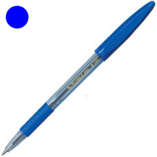 Ручка кулькова, лінія 0.7мм, синя, з гумовим грипом, Classic Grip, TM Buromax