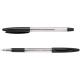Ручка кулькова, лінія 0.7мм, чорна, з гумовим грипом, Classic Grip, TM Buromax