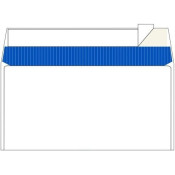 Конверт E65, 110х220мм, самоклеючий клапан, офсет, 80г/м2, з фоном 0+1, 50шт/уп