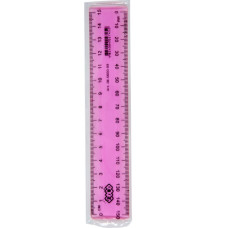 Лінійка пластикова 15см, тонована, асорті, SMART Line, TM ZiBi