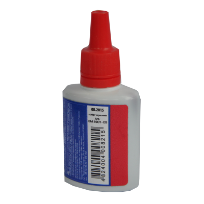 Фарба штемпельна, 30мл, червона, ТМ Buromax