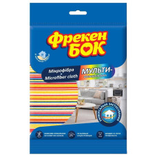 Серветка з мікрофібри, універсальна, 30х30см, 1шт/уп, Мультифункціональна, ТМ Фрекен Бок