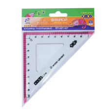 Косинець 100мм, з рожевою смужкою, блістер, KIDS Line, TM ZiBi