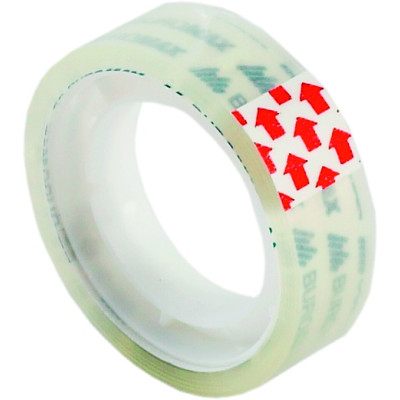 Стрічка клейка канцелярська (скотч), 12мм, 10м, прозора, TM Buromax