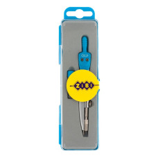 Циркуль BASIS в пластиковому пеналі + запасний грифель, блакитний, KIDS Line, TM ZiBi