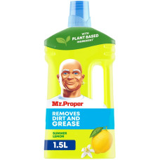 Засіб для миття підлоги та стін, 1.5л, Лимон, ТМ Mr.Proper