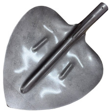 Лопата породн, рельсова сталь, 320х370х530мм, без держака, Чірва