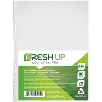 Файл для документів, А4+, 80мкм, 20шт, глянець, TM Fresh Up