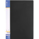 Папка-швидкозшивач, А4, з боковим притиском CLIP B та карманом, чорна, TM Economix