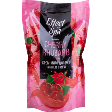 Мило крем рідке, 500мл, дой-пак, Cherry Rhubard, ТМ Effect Spa